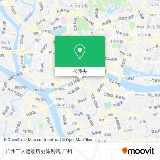 广州工人运动历史陈列馆地图
