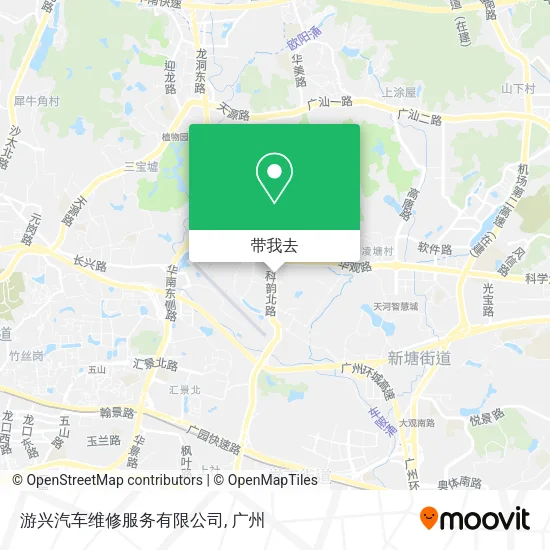 游兴汽车维修服务有限公司地图