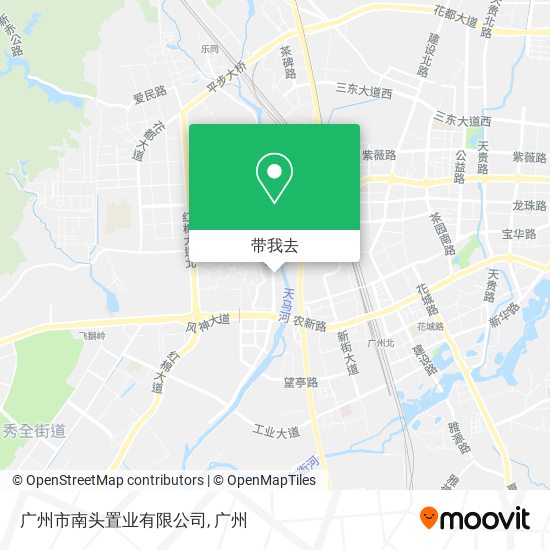 广州市南头置业有限公司地图
