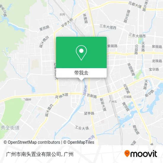 广州市南头置业有限公司地图