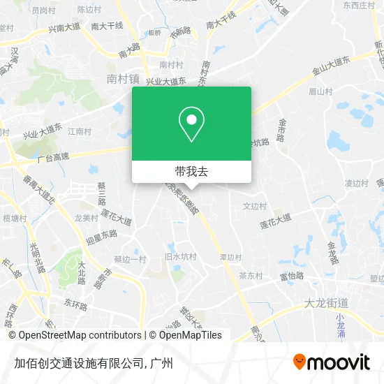 加佰创交通设施有限公司地图