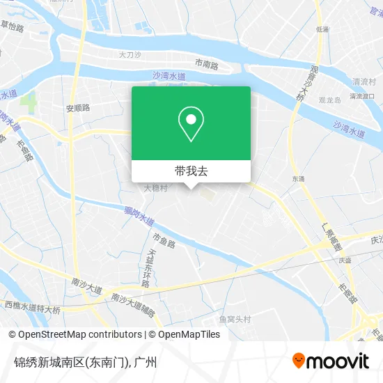 锦绣新城南区(东南门)地图