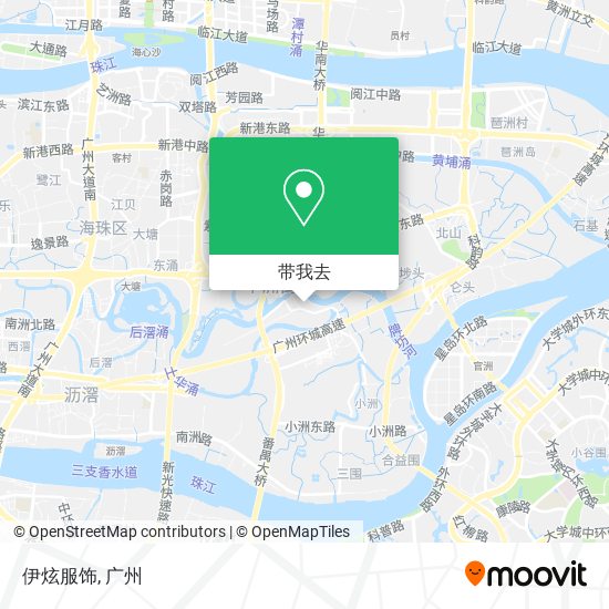 伊炫服饰地图