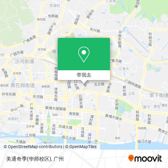 美通奇季(华师校区)地图