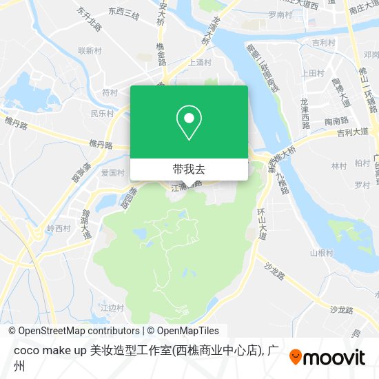 coco make up 美妆造型工作室(西樵商业中心店)地图