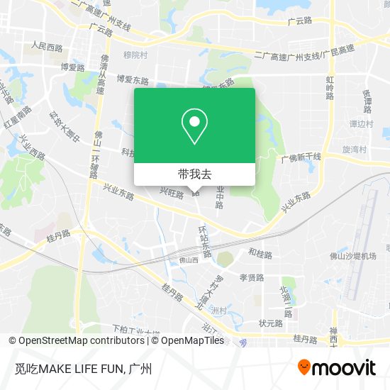 觅吃MAKE LIFE FUN地图