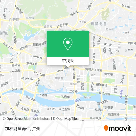 加林能量养生地图