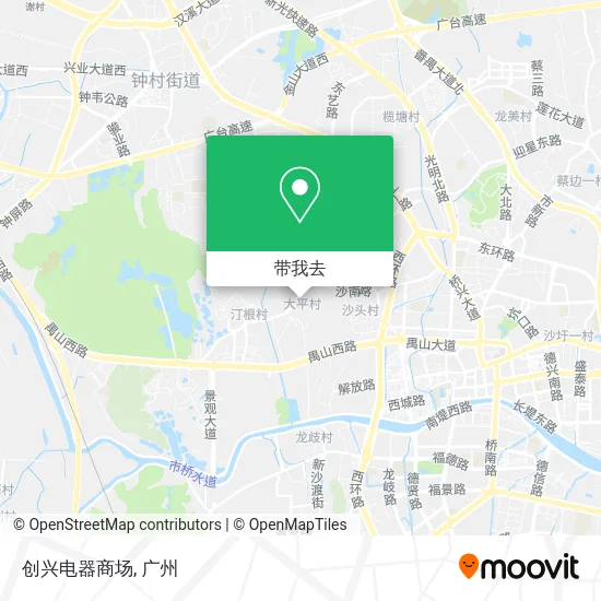 创兴电器商场地图