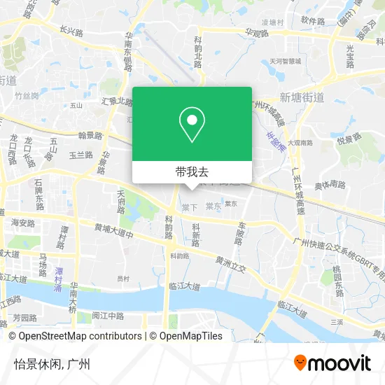 怡景休闲地图