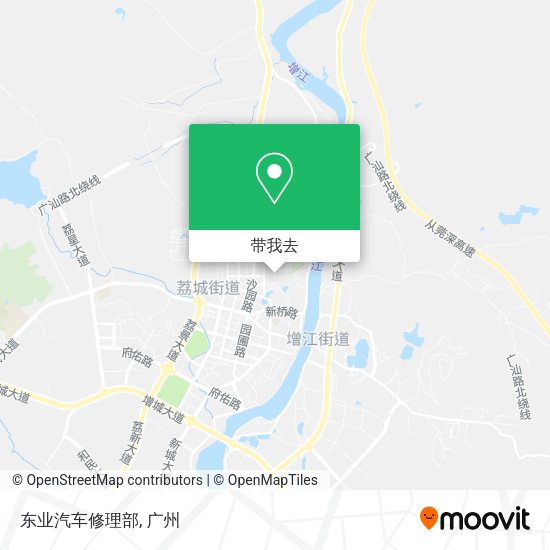 东业汽车修理部地图