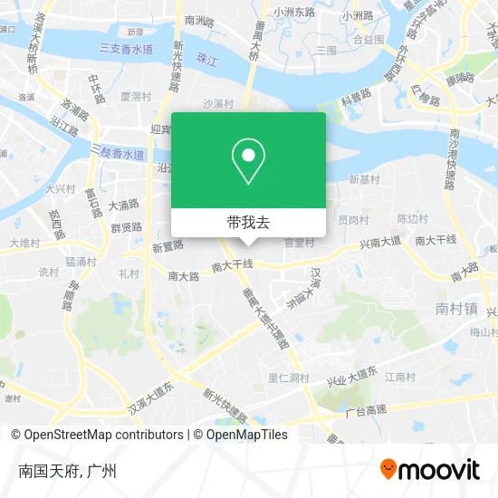 南国天府地图