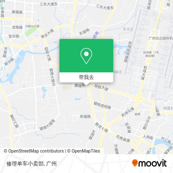 修理单车小卖部地图