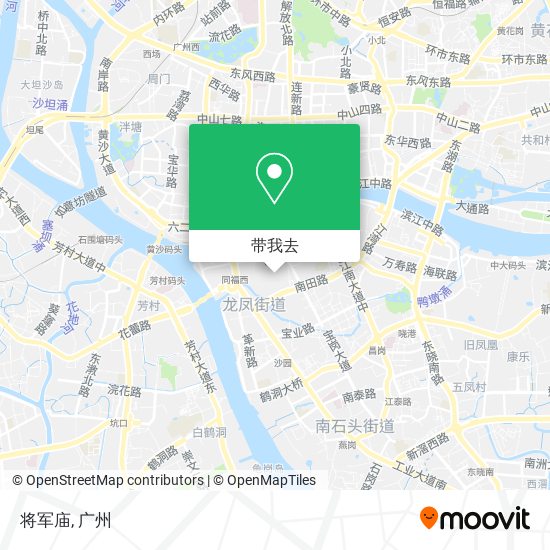将军庙地图