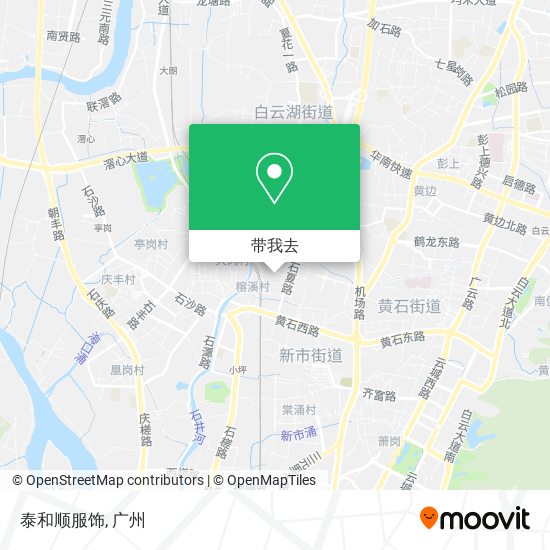 泰和顺服饰地图