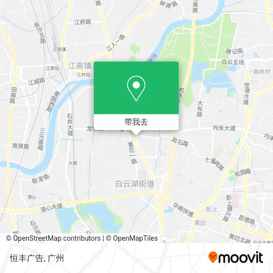 恒丰广告地图