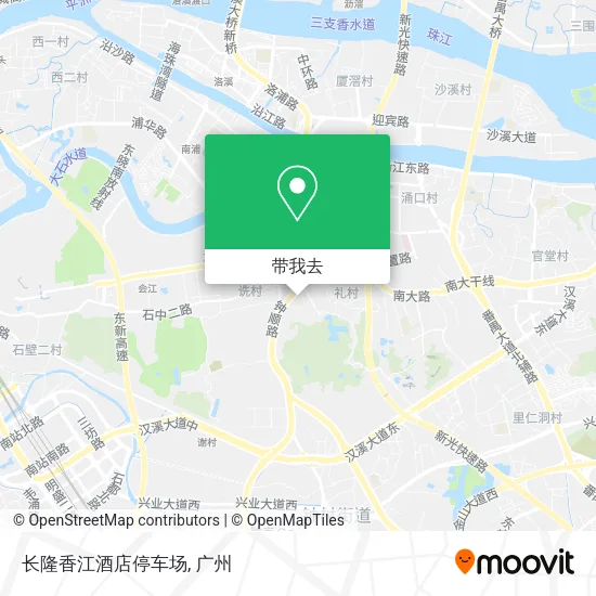 长隆香江酒店停车场地图