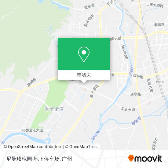 尼曼玫瑰园-地下停车场地图