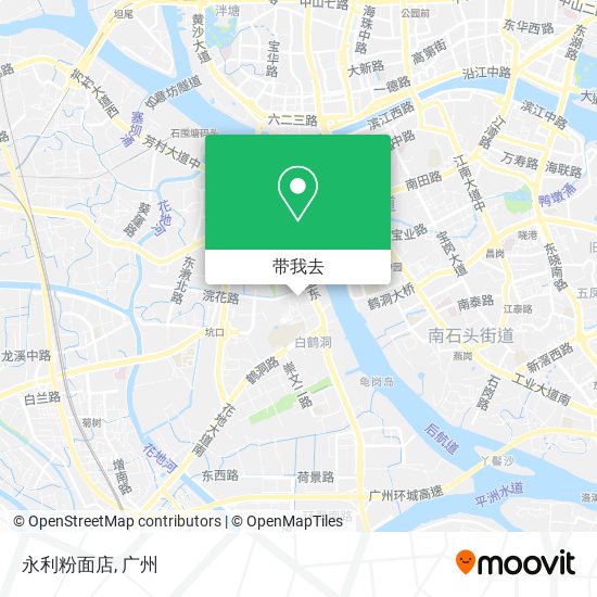 永利粉面店地图