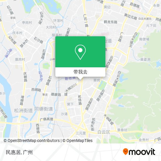 民惠居地图