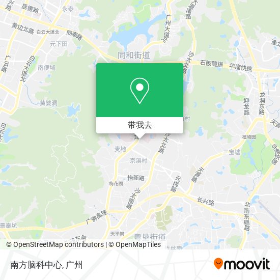 南方脑科中心地图