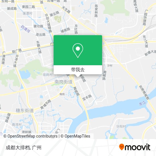 成都大排档地图