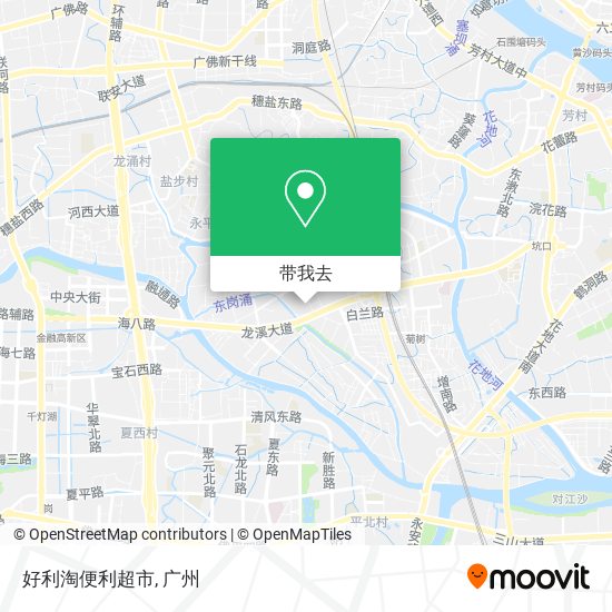 好利淘便利超市地图