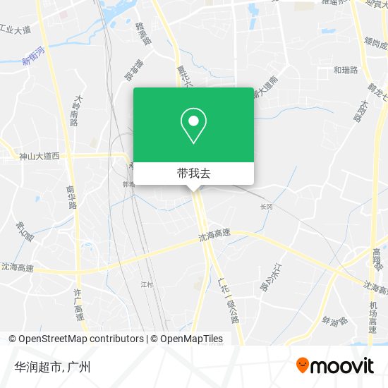 华润超市地图