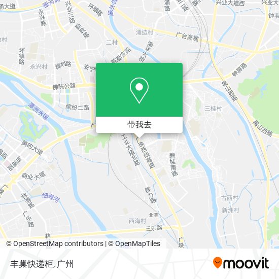 丰巢快递柜地图