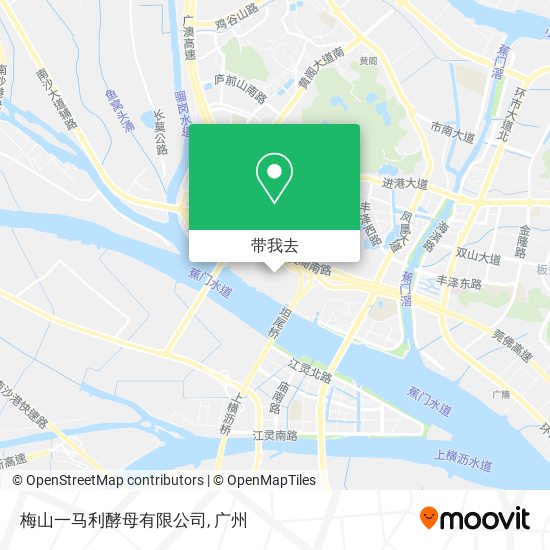 梅山一马利酵母有限公司地图
