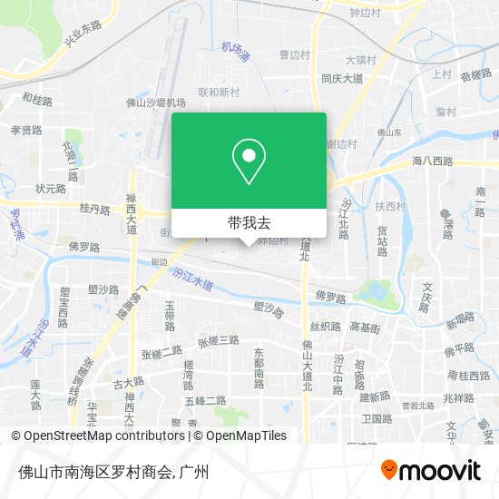 佛山市南海区罗村商会地图
