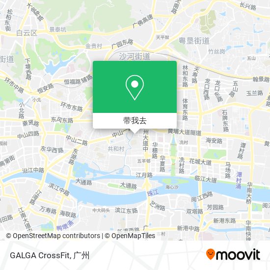GALGA CrossFit地图