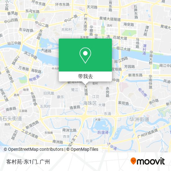 客村苑-东1门地图