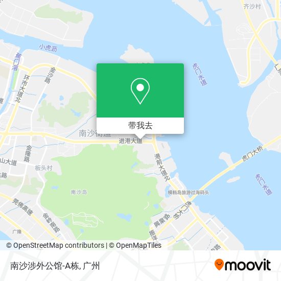 南沙涉外公馆-A栋地图