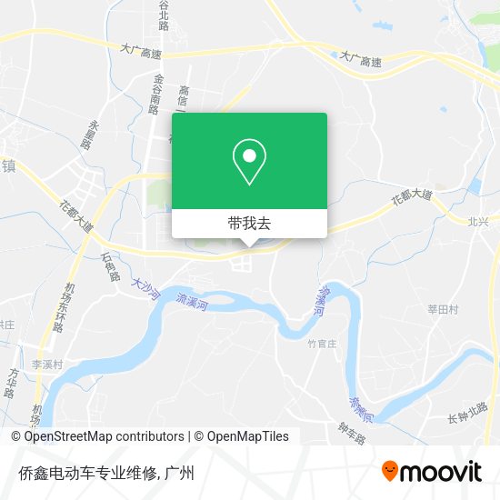 侨鑫电动车专业维修地图