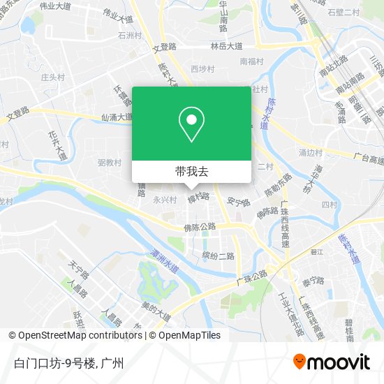 白门口坊-9号楼地图