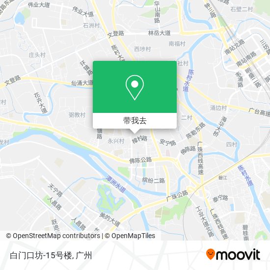 白门口坊-15号楼地图