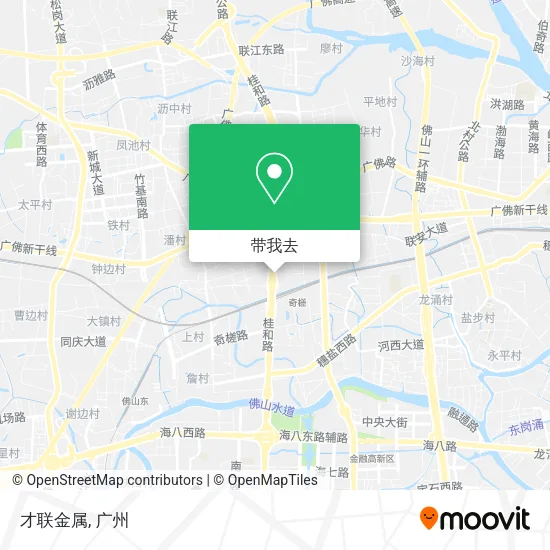 才联金属地图