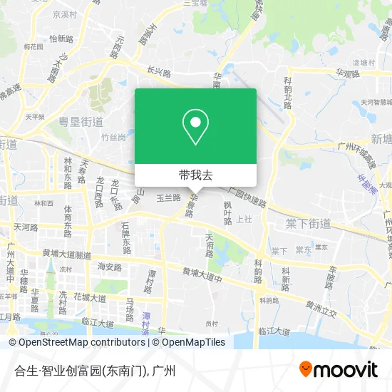 合生·智业创富园(东南门)地图