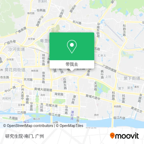 研究生院-南门地图