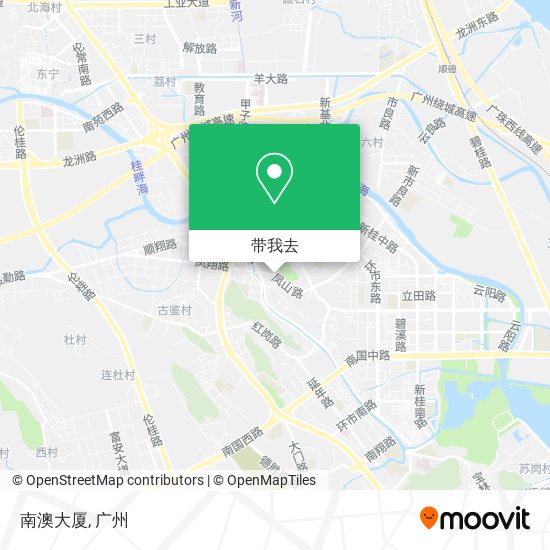 南澳大厦地图