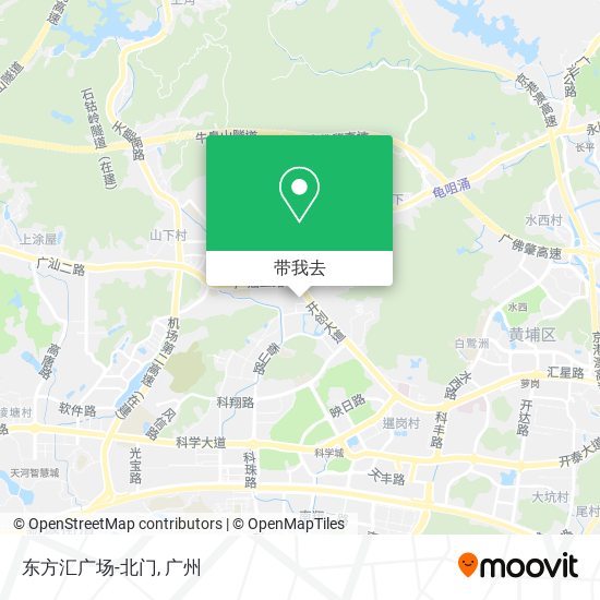 东方汇广场-北门地图