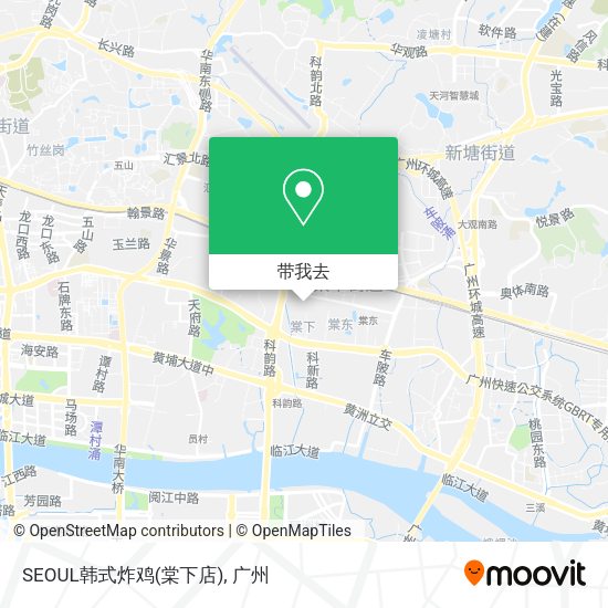 SEOUL韩式炸鸡(棠下店)地图