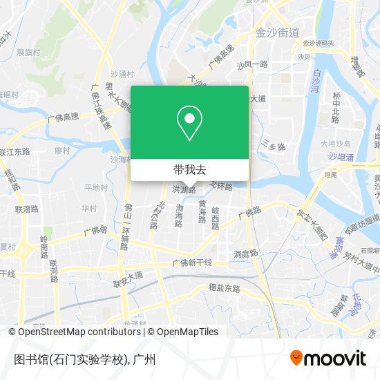 图书馆(石门实验学校)地图