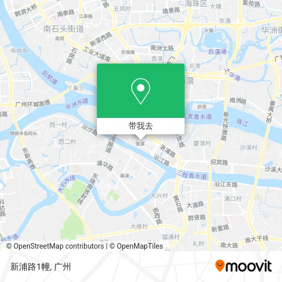 新浦路1幢地图