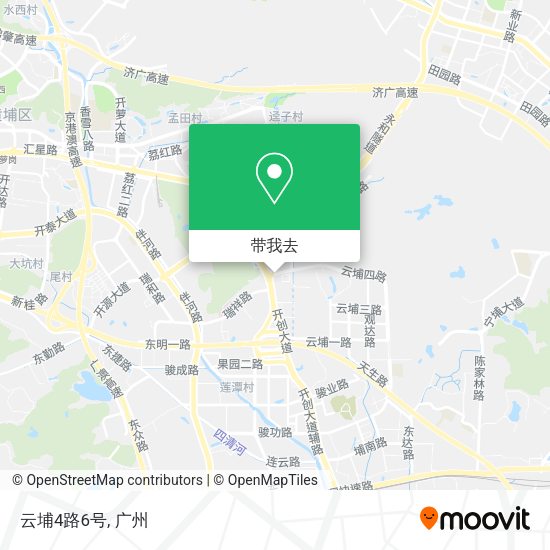 云埔4路6号地图