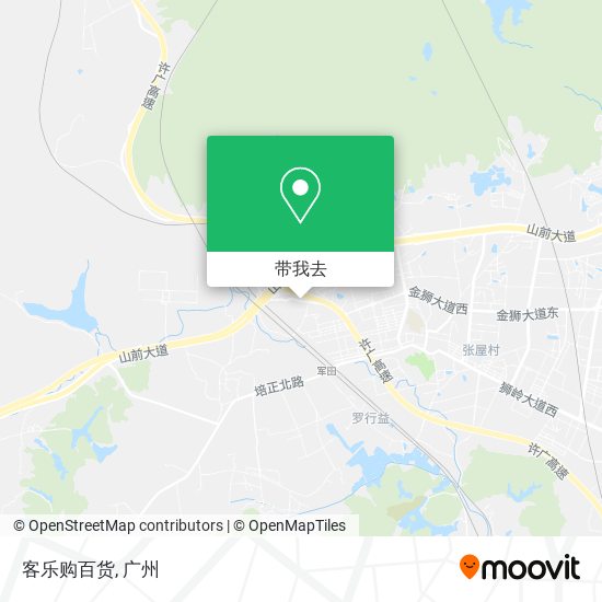 客乐购百货地图