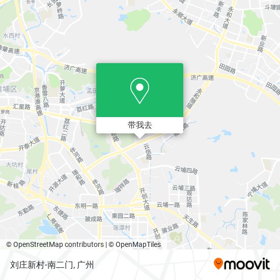 刘庄新村-南二门地图