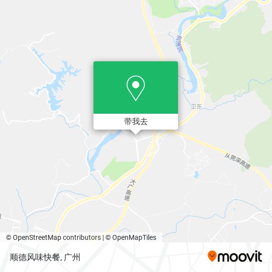 顺德风味快餐地图