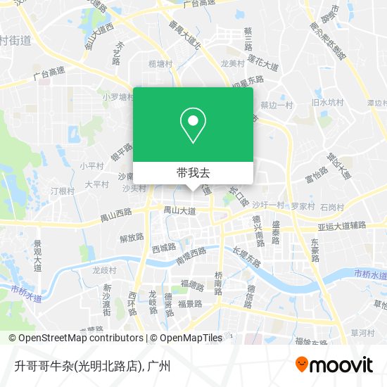 升哥哥牛杂(光明北路店)地图