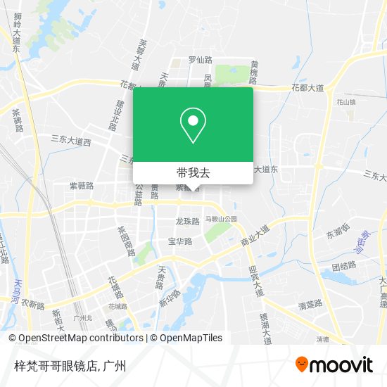 梓梵哥哥眼镜店地图